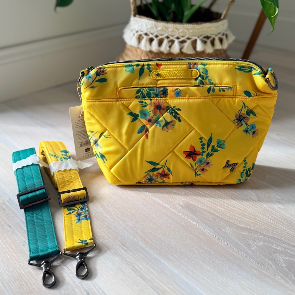 Lug Flare 2 Crossbody Bag - Bouquet Yellow